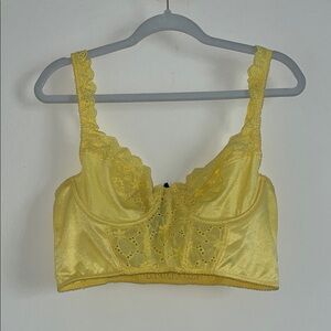 Yellow Lace Bralette